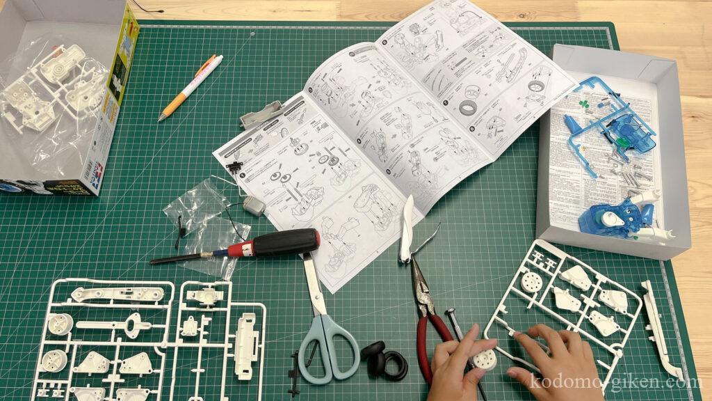 ロボット製作中